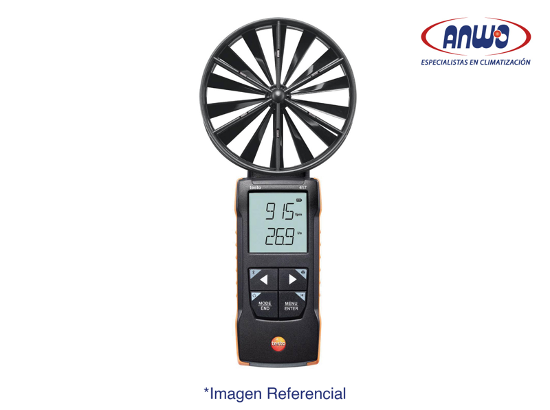 ANEMOMETRO MOLINETE TESTO 417 (100 MM) CON CONEXIÓN APP